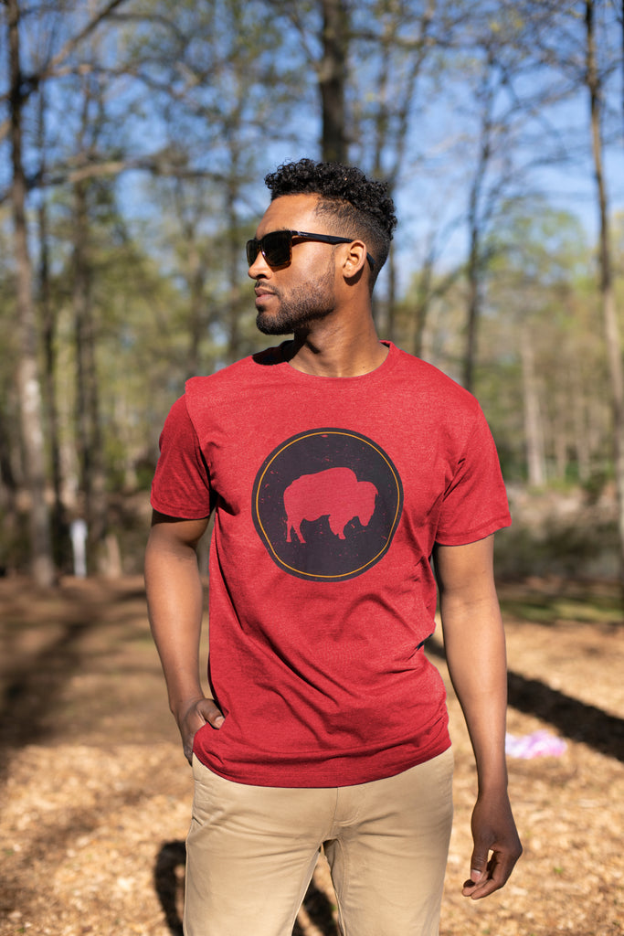 Men's Bison Patch T-Shirt