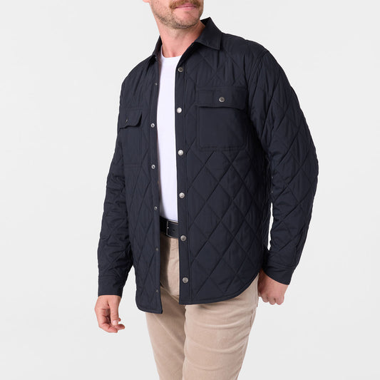 Men's Belton Quilted Shirtjac