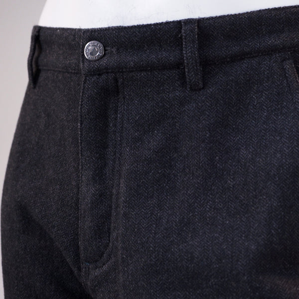 Buy Louis Philippe Brown Slim Fit Herringbone Trousers for Mens Online @  Tata CLiQ