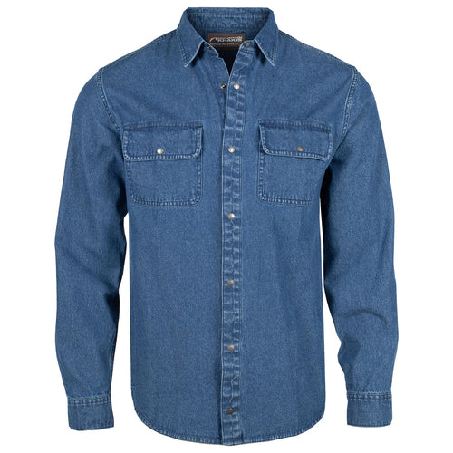 Austin Denim Shirt laydown