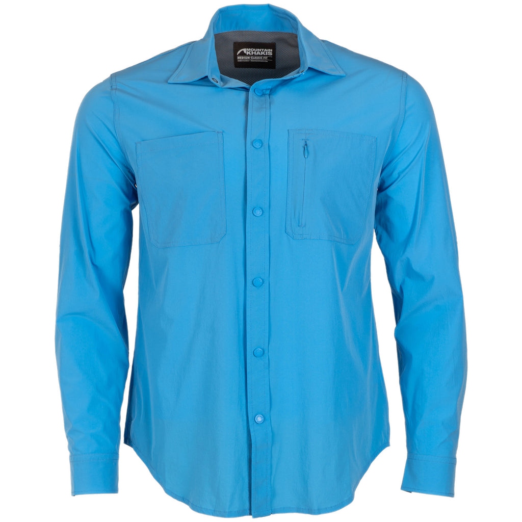 Mountain Khakis Rivers Long Sleeve Woven Shirt - Men's 2XL Brick