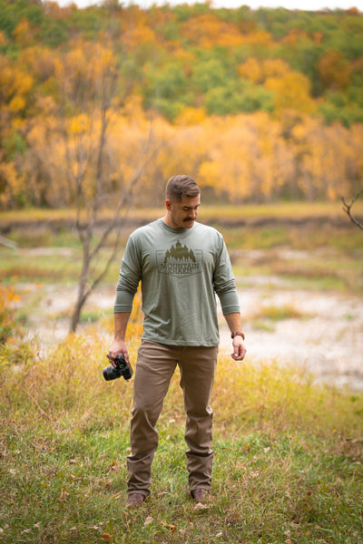 Trekka Mountain - Long Sleeve T-Shirt for Men